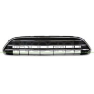 Griglia Radiatore Nera Con Modanature E Cornice Cromate Per Mini Mini (bmw) Countryman (f60) Dal 2020