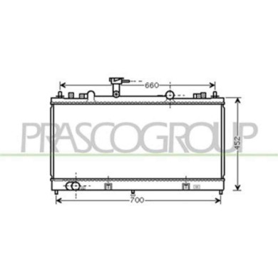 MZ049R005_1.JPG Radiatore Per Mazda 6 Gg/gy Dal 2002 Al 2005