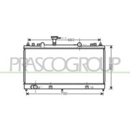 Radiatore Per Mazda 6 Gg/gy Dal 2002 Al 2005