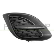 Griglia Destra Paraurti Nera Per Mazda 2 (de) Dal 2008 Al 2014