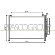 MZ309C001_1.JPG Condensatore Per Mazda 2 (de) Dal 2008 Al 2014