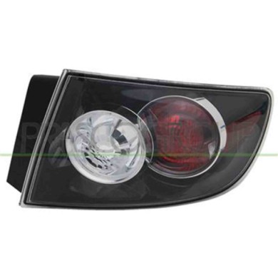 GUIDA_ALLA_SCELTA.JPG Fanale Posteriore Sinistro Senza Porta Lampada Per Mazda 3 (bk) Dal 2007 Al 2008