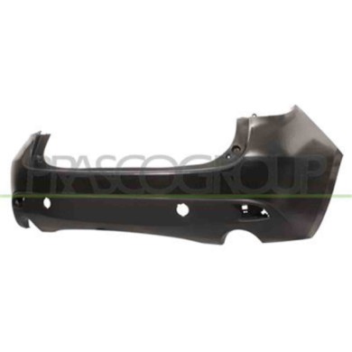 MZ3321051_1.JPG Paraurti Posteriore Parzialmente Primer Per Mazda 3 (bn) Dal 2013 Al 2016