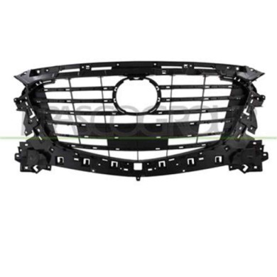 MZ3332001_2.JPG Griglia Radiatore Nera Per Mazda 3 (bn) Dal 2017 Al 2019