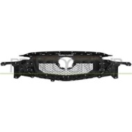 MZ7062021_3.JPG Griglia Radiatore Nera Con Modanatura Cromata Con Foro Telecamera Per Mazda Cx5 (kf) Dal 2017 Al 2021