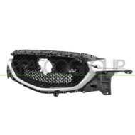 MZ7062031_1.JPG Griglia Radiatore Nera Lucida Con Modanatura Cromata Per Mazda Cx5 (kf) Dal 2017 Al 2021