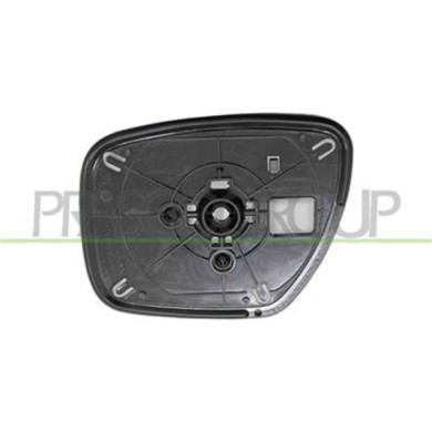 GUIDA_ALLA_SCELTA.JPG Piastra Specchio Destra Convessa Cromata Per Mazda 5 Dal 2005 Al 2008