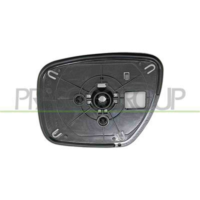 GUIDA_ALLA_SCELTA.JPG Piastra Specchio Destra Convessa Cromata Per Mazda 5 Dal 2005 Al 2008