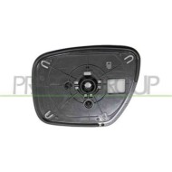 Piastra Specchio Destra Convessa Cromata Per Mazda 5 Dal 2005 Al 2008