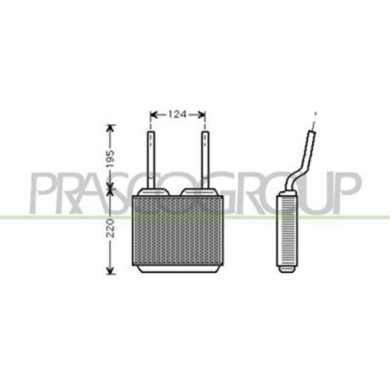 OP013H001_1.JPG Riscaldatore Per Opel/vauxhall Astra F (t92) Dal 1991 Al 1994