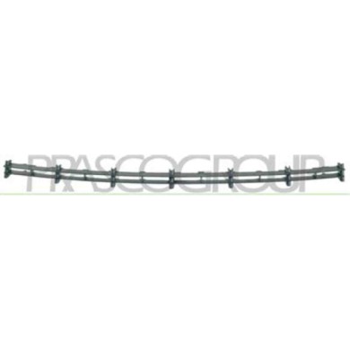 OP0172120_1.JPG Griglia Superiore Paraurti Nera Per Opel/vauxhall Astra G (t98) Dal 1998 Al 2003