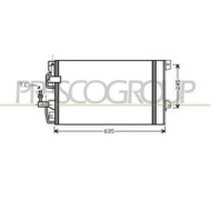 Condensatore Per Opel/vauxhall Astra G (t98) Dal 1998 Al 2003