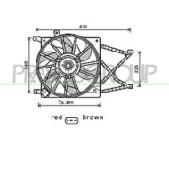 Ventola Per Opel/vauxhall Astra G (t98) Dal 1998 Al 2003