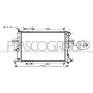 Radiatore Per Opel/vauxhall Astra G (t98) Dal 1998 Al 2003