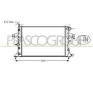 Radiatore Per Opel/vauxhall Astra G (t98) Dal 1998 Al 2003