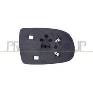 Piastra Specchio Sinistra Asferica/cromata Per Opel/vauxhall Corsa C Dal 2000 Al 2003