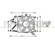 Ventola Per Opel/vauxhall Corsa C Dal 2000 Al 2003
