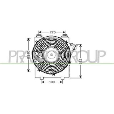 OP030F002_1.JPG Ventola Per Opel/vauxhall Corsa C Dal 2000 Al 2003