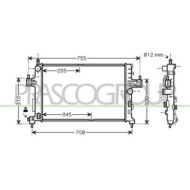 Radiatore Per Opel/vauxhall Corsa C Dal 2003 Al 2006