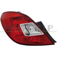 Fanale Posteriore Sinistro Senza Porta Lampada Per Opel/vauxhall Corsa D Dal 2006 Al 2011
