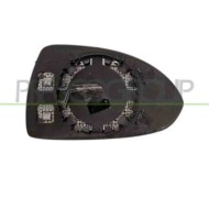 Piastra Specchio Sinistra Per Opel/vauxhall Corsa D Dal 2006 Al 2011