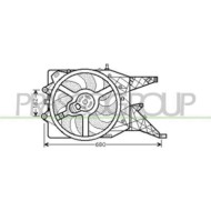 OP034F002_1.JPG Ventola Per Opel/vauxhall Corsa D Dal 2006 Al 2011