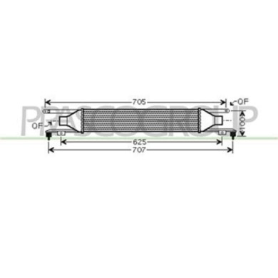 OP034N002_1.JPG Intercooler Per Opel/vauxhall Corsa D Dal 2006 Al 2011