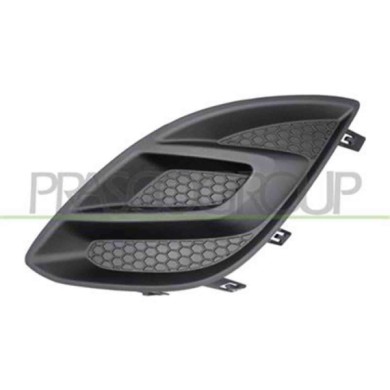 OP0352124_2.JPG Griglia Sinistra Paraurti Nera Per Opel/vauxhall Corsa D Dal 2011 Al 2014