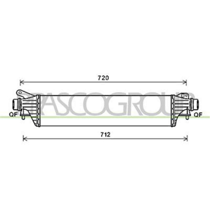 OP036N001_1.JPG Intercooler Per Opel/vauxhall Corsa E Dal 2015 Al 2019
