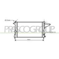 Radiatore Per Opel/vauxhall Vectra A - Vauxhall Cavalier Mk Iii Dal 1988 Al 1992