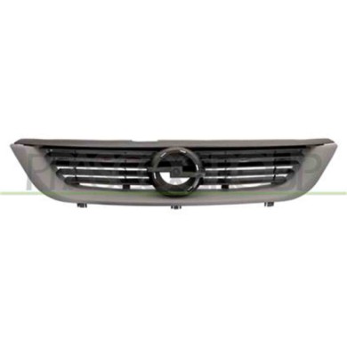 OP0522001_1.JPG Griglia Radiatore Nera Con Cornice Primerizzata Per Opel/vauxhall Vectra B Dal 1995 Al 1998