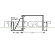 OP052C002_1.JPG Condensatore Per Opel/vauxhall Vectra B Dal 1995 Al 1998
