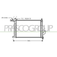 OP052R008_1.JPG Radiatore Per Opel/vauxhall Vectra B Dal 1995 Al 1998