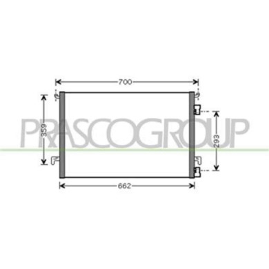 OP056C002_1.JPG Condensatore Per Fiat Croma Dal 2005 Al 2007