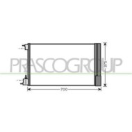 Condensatore Per Opel/vauxhall Insignia A Dal 2009 Al 2013