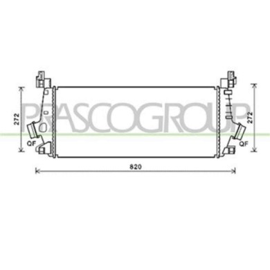 OP060N002_1.JPG Intercooler Per Opel/vauxhall Insignia A Dal 2009 Al 2013