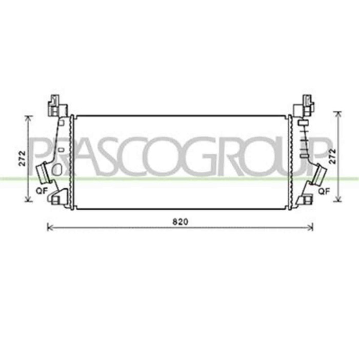 OP060N002_1.JPG Intercooler Per Opel/vauxhall Insignia A Dal 2009 Al 2013