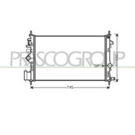 Radiatore Per Opel/vauxhall Insignia A Dal 2009 Al 2013