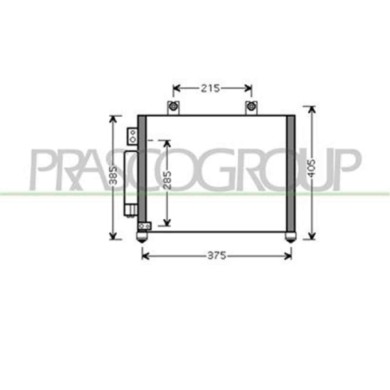OP304C001_1.JPG Condensatore Per Opel/vauxhall Agila Dal 2000 Al 2007