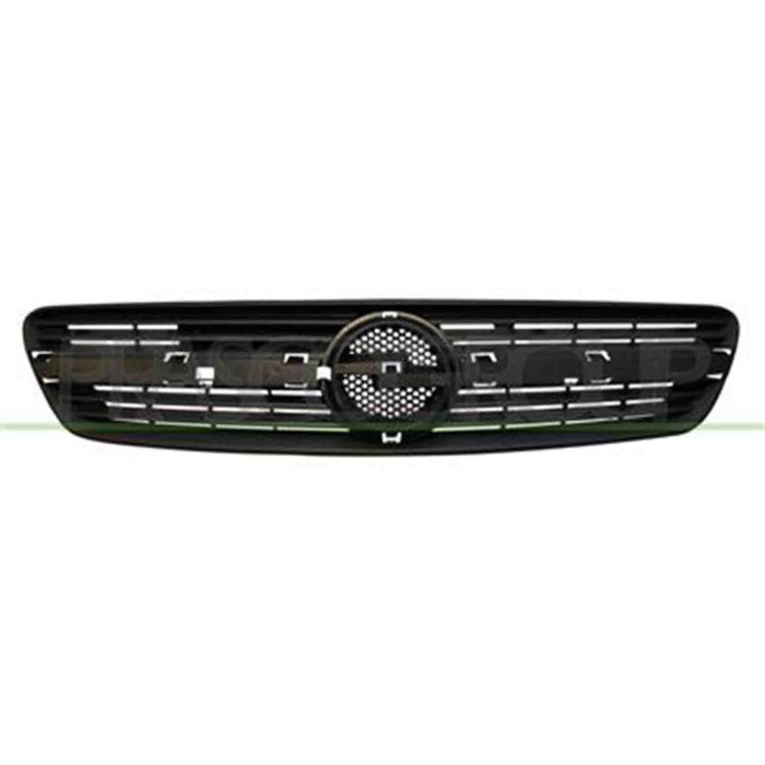 OP3502001_1.JPG Griglia Radiatore Nera Per Opel/vauxhall Meriva Dal 2003 Al 2006