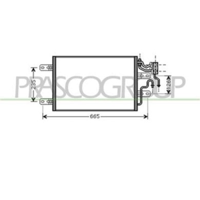 OP350C001_1.JPG Condensatore Per Opel/vauxhall Meriva Dal 2003 Al 2006