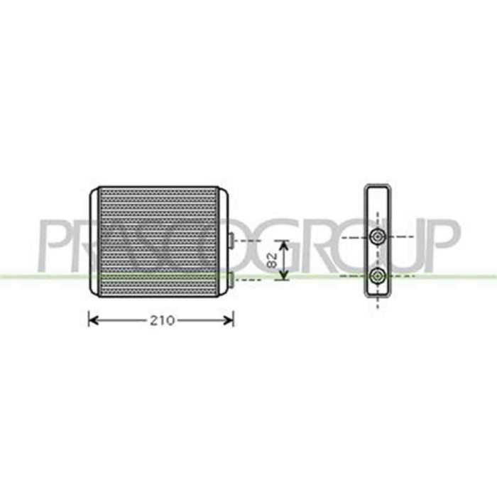 OP350H001_2.JPG Riscaldatore Per Opel/vauxhall Meriva Dal 2003 Al 2006