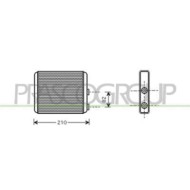 Riscaldatore Per Opel/vauxhall Meriva Dal 2003 Al 2006