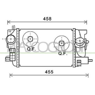 OP354N002_1.JPG Intercooler Per Opel/vauxhall Meriva B Dal 2010 Al 2013