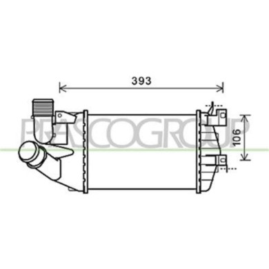 OP410N003_1.JPG Intercooler Per Opel/vauxhall Astra H (a04) Dal 2004 Al 2006