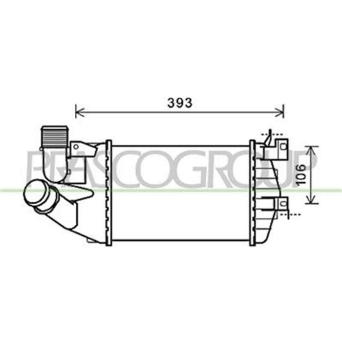 OP410N003_1.JPG Intercooler Per Opel/vauxhall Astra H (a04) Dal 2004 Al 2006