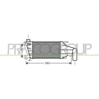 OP410N004_1.JPG Intercooler Per Opel/vauxhall Astra H (a04) Dal 2004 Al 2006