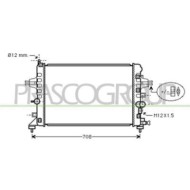 Radiatore Per Opel/vauxhall Astra H (a04) Dal 2004 Al 2006