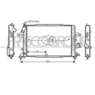 Radiatore Per Opel/vauxhall Astra H (a04) Dal 2004 Al 2006