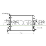 Radiatore Per Opel/vauxhall Astra H (a04) Dal 2004 Al 2006